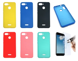 Funda Xiaomi Redmi 6 / 6A (4G) Carcasa Silicona Ultra Suave SCS + Protector - Imagen 1 de 5