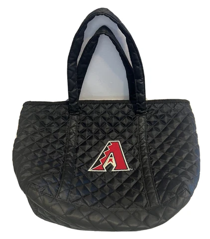 Arizona Diamondbacks Diet Pepsi SGA Promo Beach Bag Black Diamond Quilt Stitched Cover