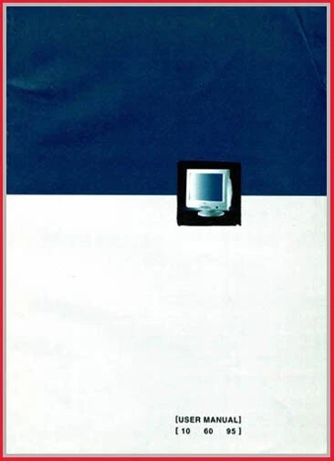 Belinea - Handbuch zum Monitor 10 60 95 - Original - Bild 1 von 1