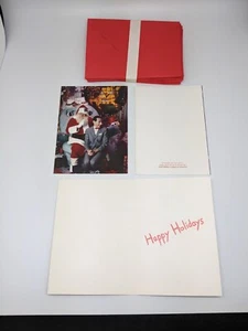 Vintage Pee Wee Herman Schachtel mit 12 Weihnachten Happy Holidays Karten + Umschläge Neu aus altem Lagerbestand - Bild 1 von 8
