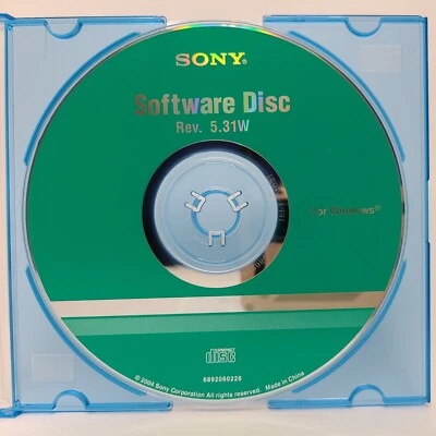 Sony Software Disc Rev. 5.31W for Windows 2004 CD - 6892060226 VERY GOOD PLUS - Image 1 of 2