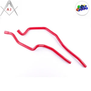 Red For POLARIS SPORTSMAN 550 EFI EPS 2009 Silicone Radiator Coolant Hose - Picture 1 of 5