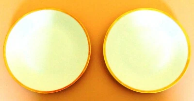 Rosenthal of Germany 2 Salad Plates 7.75" White with Gold Rims - Image 1 of 4