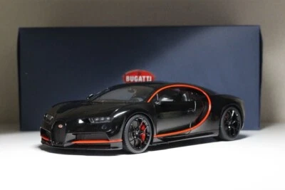 1/18 AUTOart Bugatti Chiron Black Red  From Japan Model Car Minicar - Image 1 of 4
