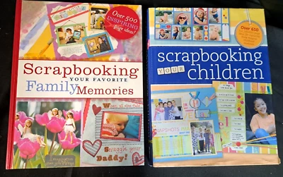 Lot 2 Memory Makers Books: Scrapbooking Family Memories & Scrapbooking Children - Image 1 of 4