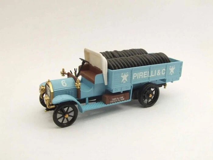 AUTOCARRO FIAT 18 BL GOMME PIRELLI 1917 modellino RIO 1:43 NUOVO SIGILLATO!! - Immagine 1 di 1