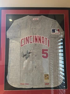 johnny bench jersey signed - Picture 1 of 1