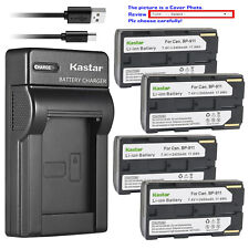 Kastar Battery Slim USB Charger for BP-911 BP-915 & Canon XL-H1S XL-H1S HD XL-1
