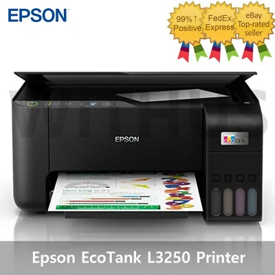 EPSON EcoTank L3250 (Next of L3150) Ink Tank Printer Print/Scan/Copy 100-240V - Image 1 of 4