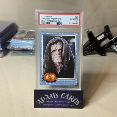 2020 Topps Star Wars Living Set #79 Emperor Palpatine PSA 10 Gem Mint 66105638 - Image 1 of 2