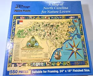 Eine North Carolina Karte, Schmetterlinge Puzzle sexy von 2 - Bild 1 von 3
