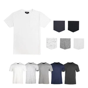 Beautiful Giant Cotton T-Shirts Men's Casual Short Sleeve Solid Undershirt Tees - Picture 1 of 26