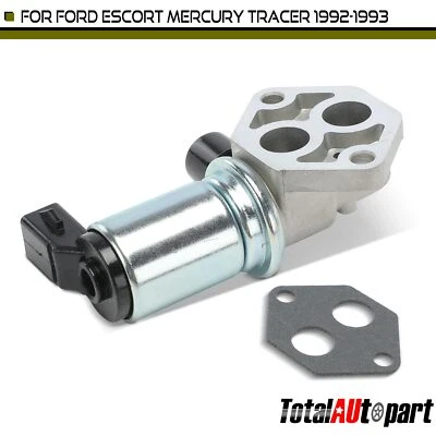 Válvula de control de aire de ralentí para Ford Escort Mercury Tracer 1992 1993 L4 1,9 L 2 palas Foto 1 de 4