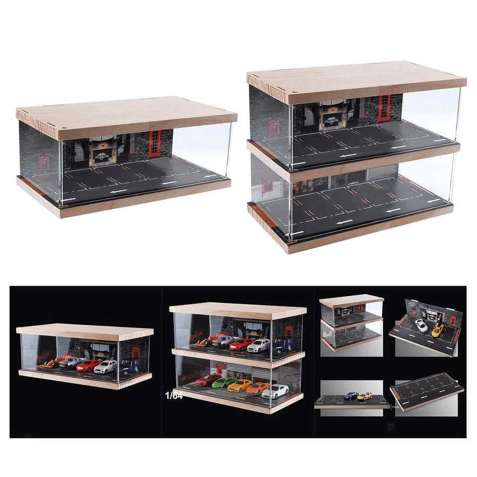 1:6 Lot Display Case Collectibles Acrylic Dustproof Container Protection - Image 1 of 1
