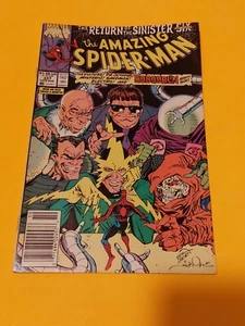1990 Amazing Spiderman 337 Erik Larsen Sinister Six F-VF - Picture 1 of 9