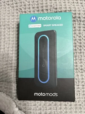 Динамик Motorola MotoMod с Amazon Alexa для телефонов Moto Z - черный (MD100X) - Изображение 1 из 4