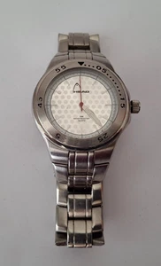 Head Men's Stainless Steel Quartz 50M Watch # HD0503G-01 - New Battery - Picture 1 of 6