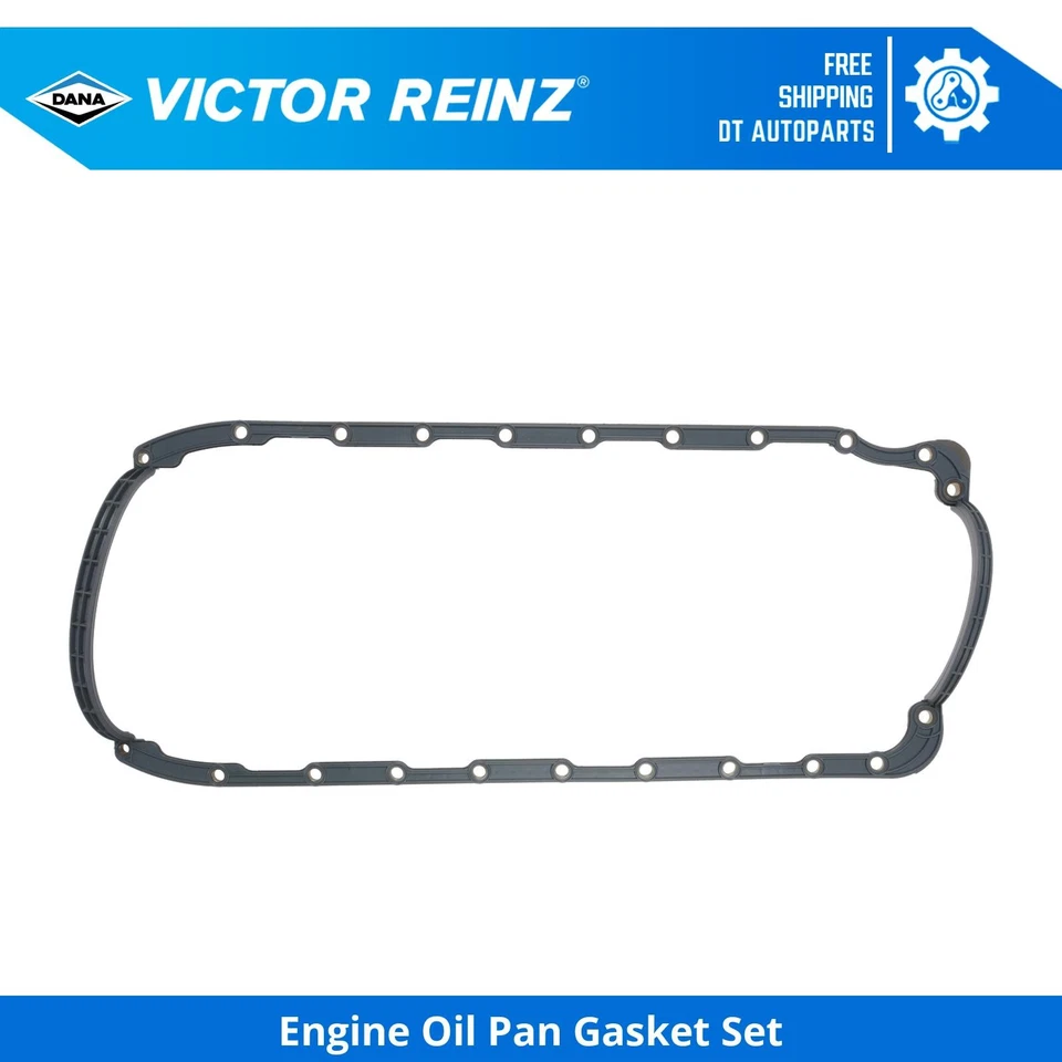 For 1973-1974 Chevrolet Blazer 7.4L V8 Engine Oil Pan Gasket Set Victor Reinz - Image 1 of 1
