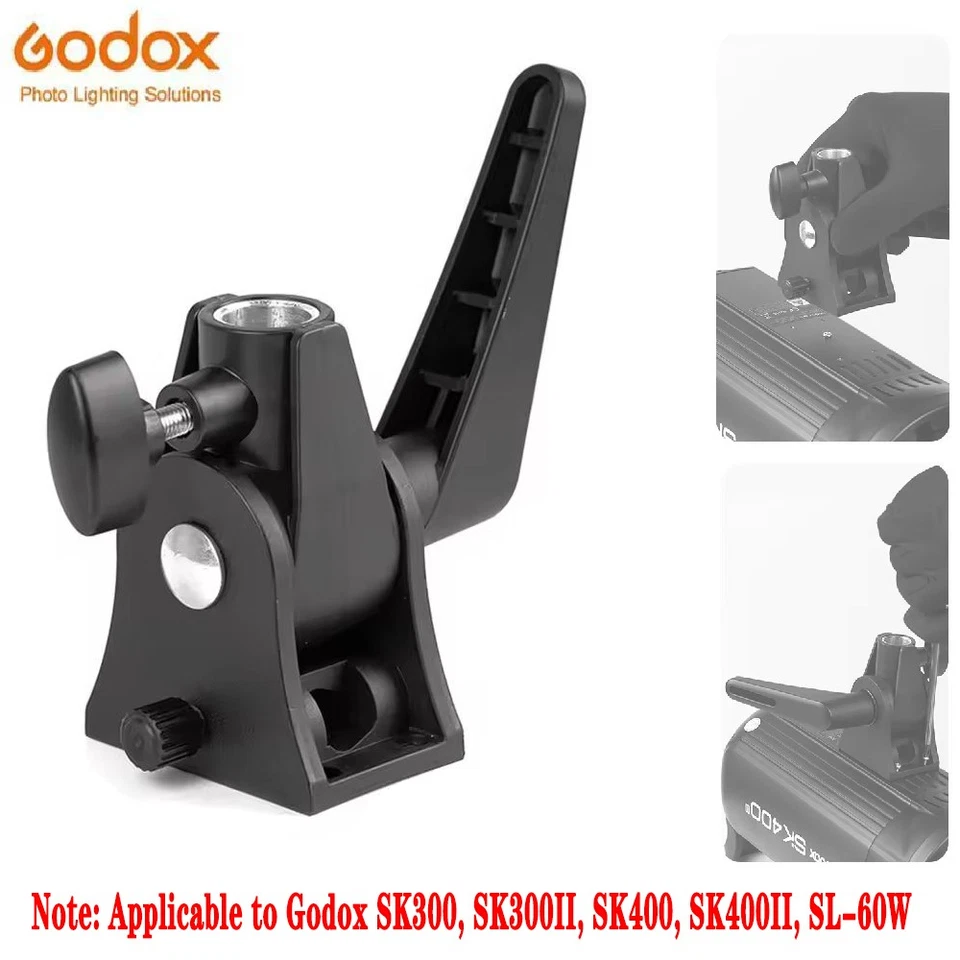 Godox Studio вспышки основание держатель кронштейн аксессуары для SK300II SK400II SL-60W новый - Изображение 1 из 4