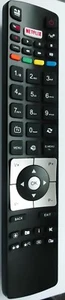 ERSATZ FERNBEDIENUNG FÜR RC5118 RC-5118 TELEFUNKEN, NETFLIX & YOUTUBE TASTE. - Bild 1 von 1