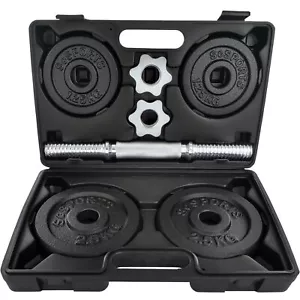 ScSPORTS® Kurzhanteln Kurzhantel Set 10 kg Hantelscheiben Hantelset mit Koffer - Bild 1 von 12