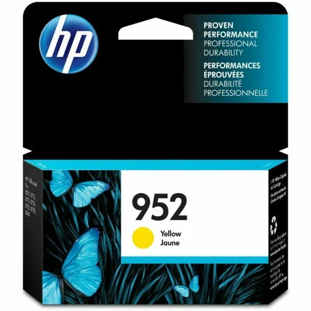 HP 952 Original Ink Cartridge - Yellow