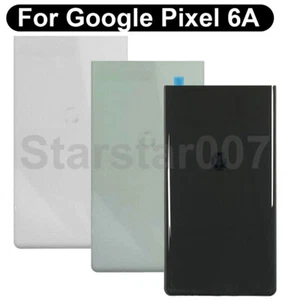 For Google Pixel 6A Replacement Back Glass Housing Rear Door Battery Cover OEM - Picture 1 of 9