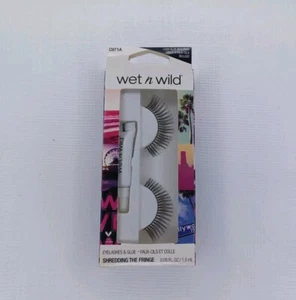 Wet N Wild Shredding The Fringe False Eyelashes And Eyelash Glue - Picture 1 of 9