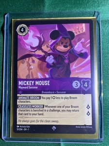 disney lorcana trading cards