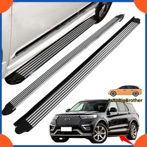 Fixed Side Step Running Board Nerf Bar Fit For Ford Explorer 2020 2021 2022 2023 - Picture 1 of 14