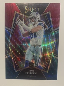 Simi Fehoko 2021 Select Premier Level #183 Red Blue Shimmer Prizm Rookie /199 - Picture 1 of 2
