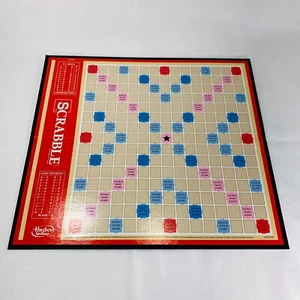 Hasbro Scrabble 2013 tablero de juego pieza de repuesto - tablero solo sin azulejos usado en excelente estado - Imagen 1 de 8
