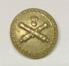 Rare Louisiana New Orleans Battalion Of Artillery Civil War Coat Button
