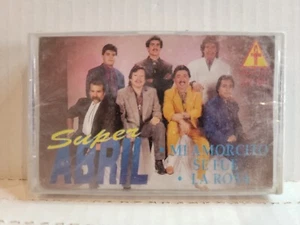 SUPER ABRIL Cassette NEW SEALED Mi Amorcito Se Fue La Rosa - Picture 1 of 3
