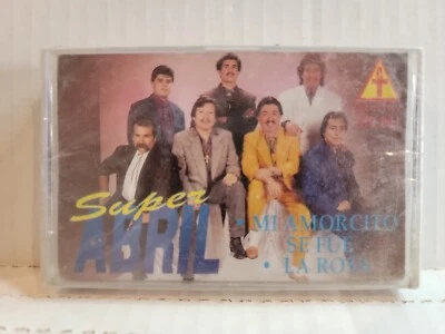 SUPER ABRIL Cassette NEW SEALED Mi Amorcito Se Fue La Rosa - Image 1 of 3