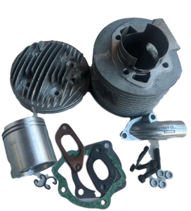 ukscooters LAMBRETTA 185CC ALEACIÓN TOP GAMA KIT 64MM CILINDRO, CABEZA DE PISTÓN ALUMINIO