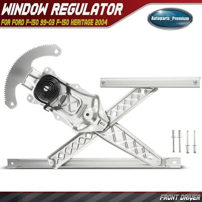 Regulador de ventana eléctrica delantero izquierdo para Ford F-150 99-03 F-150 Heritage 2004 F-250 Foto 1 de 4