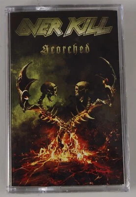 Overkill Scorched Gold Cassette Tape Thrash Metal Blitz Nuclear Blast - Image 1 of 2