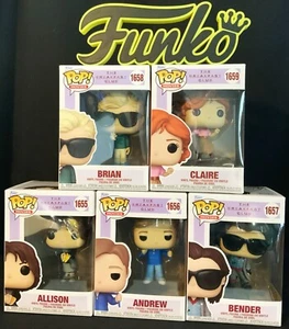 2024 Pop Cave 1995 Classic THE BREAKFAST CLUB Set of 5 w/Protectors & Free FedEx - Picture 1 of 23