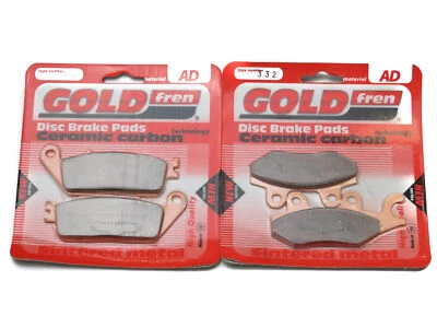 Pastillas de freno delanteras y traseras para Daelim Roadwin R 125 Fi (VJF 125) 2008-2014 Foto 1 de 3