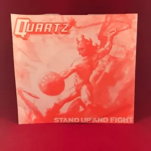 QUARTZ Stand Up And Fight 1980 UK 7" vinyl single MCA record 45 NWOBHM - Picture 1 of 3