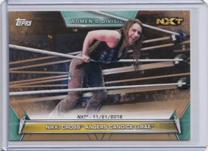 2019 Topps WWE Women's Division Nikki Cross Bronze #’d 19/75 - Picture 1 of 2