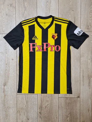 WATFORD 2018 2019 HOME #7 FOOTBALL SHIRT SOCCER JERSEY ENGLAND YELLOW  sM ADIDAS Cover