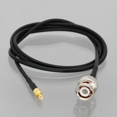 BNC Male to MCX plug RF Coaxial Cable For TV GPS Radio Antenna 0.5~15FT - Image 1 of 4