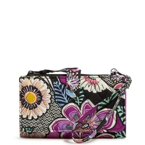 Vera Bradley RFID Smartphone Wristlet in Kauai Floral - Picture 1 of 2