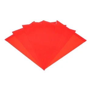 6Pcs Reflective Bike Flag Bicycle Safety Flag Bike Triangular Flag - Picture 1 of 12