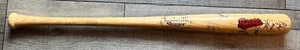 Louisville Slugger 34” Nashville Sounds Wooden Bat Baseball Auto 17 Signed - Picture 1 of 12
