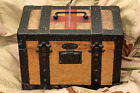 Louis Vuitton Small Trunk Red Cross Fedit Pharmacie First Aid c. 1910 Nice Shape