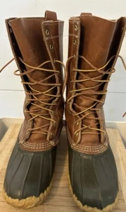 Men's ll bean maine Hunting Boots 9 Narrow - Picture 1 of 7