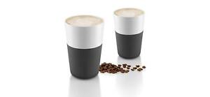 EVA Solo Caffe Latte Mug Coffee Mug 2 Piece Black 12.2oz